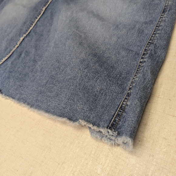 Lauren Ralph Lauren Patchwork Denim Maxi Skirt 20W Plus Size Y2K Vintage - Picture 8 of 16